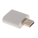 2x USB2.0 External Sound Card Audio Adapter 3.5mm Microphone /Headphone Jack