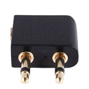 Audio jack conversion adapter (black) J7F2