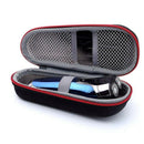 Travel Portable Bag Shavers Razor Hard Case Waterproof Men's Handbag for Br D7W3
