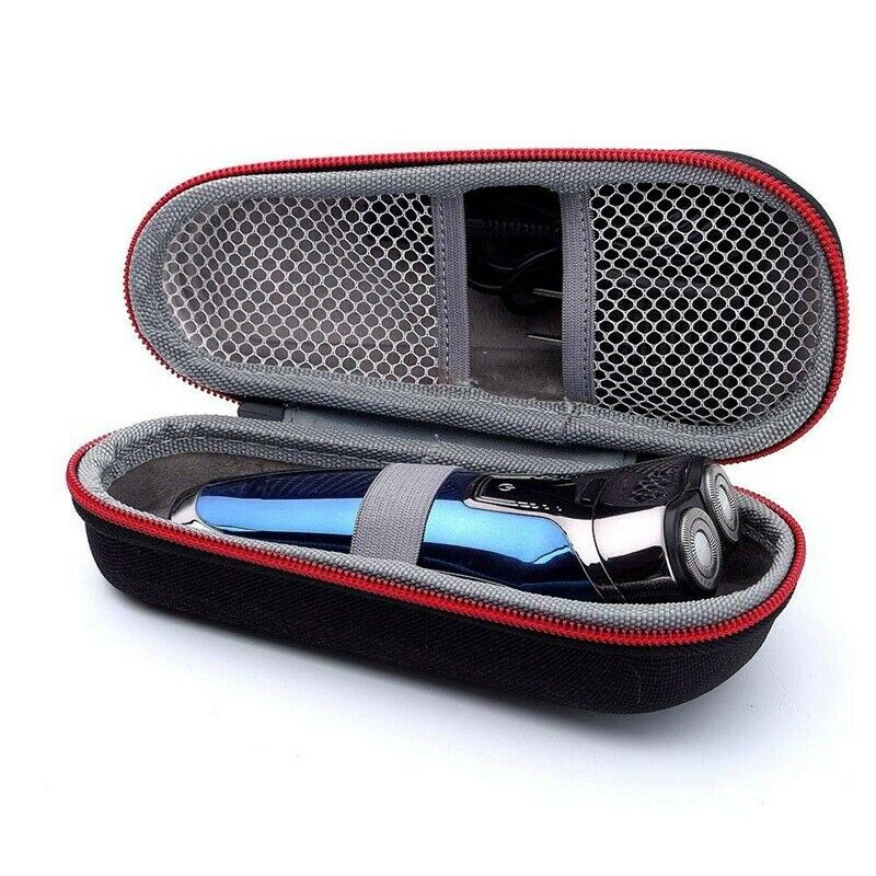 Travel Portable Bag Shavers Razor Hard Case Waterproof Men's Handbag for Br D7W3