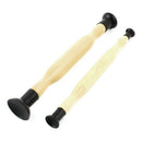 Double Ended Wooden Grip Valve Grinding Stick Lapping Tool Set 2 Pcs N7H1