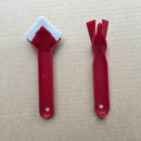 2pcs Silicone Sealant Caulk Tool Kit Filler Smoother Tools Red