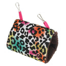 Pet Bird Parrot Budgie Hammock Cage Hut Tent Bed Hanging Cave Bed Leopard S