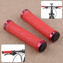 1 Pair Bicycle Bike Cycling Handlebar Grips Bicycle Bike Double Lock On Grips