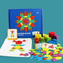 Children's Puzzle Set Colorful Baby Education Wooden Toys Children Learning N4Q4