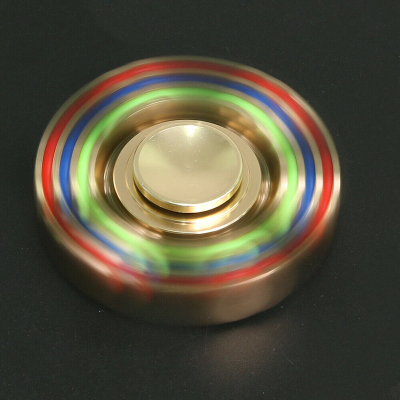 Hand Spinner Three Heads Six Arms Hexagonal Spiral DIY Finger Spinner