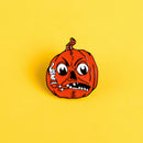 Pumpkin Badges Brooches Jacket Lapel Pins Women Men Jewelry Gift (Style 3) A