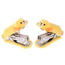 Mini animal stapler and booking nails paper binding school stationery supplies