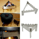Folding 3 Leg Alcohol Burner Stove Stand Rack Bracket BBQ Camping Cooking O3W3