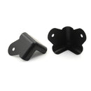 5pcs Black iron corner protectors for speaker cabinet guitar amplifier part FT