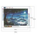 5D DIY Full Drill Diamond Painting Landscape Cross Stitch Embroidery (H042)