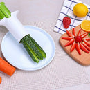 Creative Vegetable Slicer Kitchen Cut Tool Cucumber Carrot Divider Fruit Peelers