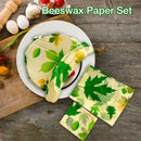 Organic Cotton Beeswax Fresh Cloth Durable Biodegradable Reusable Food Wrap