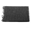 For Halloween Table Runner Spider Web Lace Halloween Table Flag Table Cover WYT