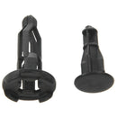 20 Pcs Push-Type Rivet Retainer Fender Bumper Clips Ref