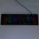 Eipln E83 Colorful Luminous Suspension Keyboard, Office Home USB Wired Keyb D6R1