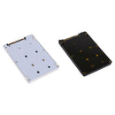 Mini SATA mSATA SSD to 2.5inch SATA Hard Disk Enclosure Adapter Card White