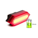 USB Rechargeable COB IPX5 Waterproof Bicycle Tail Rear Light Warning Light