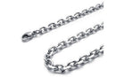 Jewelry Stainless Steel Cross Pendant with 65cm Chain, Necklace for Men Lad