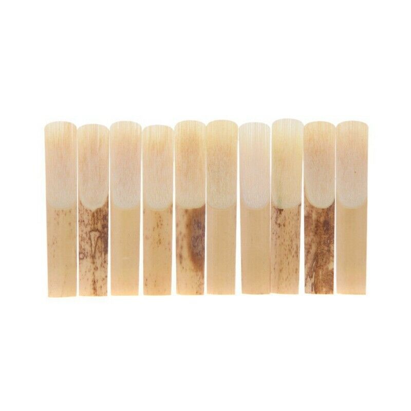 10pcs Clarinet Reed Strength Reed Bamboo for Clarinet Accessories