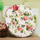 Japanese Style Round Seat Cushion Tatami Home Tea House Decor Seat Pad Foral