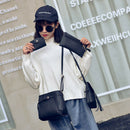 4pcs/set Women Four Set Fashion Handbag Shoulder Bag Tote Bag Crossbody Wal