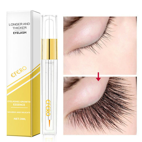 Efero 2Pcs Eyelashes Enhancer Serum Longer Fuller Thicker For Eyelash Growt C8Z3
