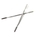 New Stainless Steel Nail Art Cosmetic Makeup Palette Spatula Rods Tool Set