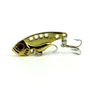 Lot 4pcs Metal Fishing Lures 3.5cm 3.2g Bass Spoon Crank Bait Tackle