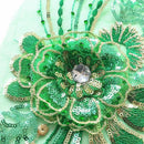 Flower Sequin Embroider Drilling Bridal Lace Broochel Sequins Applique Flow