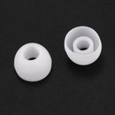 50 Pcs White Earbud Headphone In Ear Buds Tip Cover Replacement