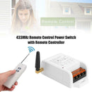Two Buttons Remote Control AK-WT02 220V 433MHz 30A Wireless Signal Switch Module