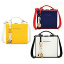Black white new Small Bag female version of high quality PU fashion beautif F6Z7