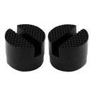 2xFloor Jack Pad Slotted Frame Rail Durable Rubber Disk Pad Adapter