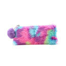 1 Pc Cute Plush School Pencil Case Rainbow Pencilcase For Girls Large Big P
