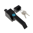 Over-Center Lever Latch with Keys, Door Latch for Southco A7-10-301-20 Black