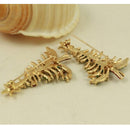 Brooch Enamel Gorgeous Rhinestone Crystal Christmas Tree Pin Holiday Party G Gw