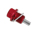 Purple+Red M14X1.5 Anodized Magnetic Engine Oil Pan/Transmission Drain Plug