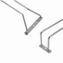 3pcs Wine Rack Glass Holder Hanging Bar Hanger stainless steel Shelf with 6 J8B7