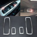 Chrome Door Window Switch Cover Trim Interior fit for Jeep Grand Cherokee Dodge