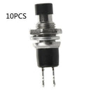 10Pcs Durable 7mm Normally Open Mini  Push Button Switch PBS - 110