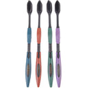 4 Pcs Bamboo Ultra Oral Dental Soft Care Charcoal Toothbrush Nano-Brush-Healt