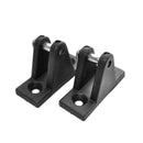 Black Kayak Inclined Deck Hinge Mounted Nylon Accessories Hardware Bra HNN