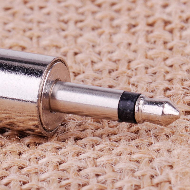 12pc 1/8" 3.5mm Mono Jack Plug Audio Headphone Soldering Adapter Connector Metal