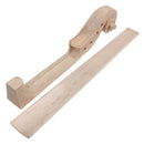 Violin Neck with Maple Wood Fingerboard Accessory Kit for 4/4 Violin
