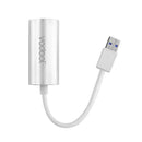 Aluminum USB 3.0 to RJ45 Gigabit Ethernet LAN Adapter 1000Mbps for PC