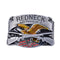 Western Steer Eagle Platinum Color Beauty Cowboy Rodeo Style Belt BuckleB Bj