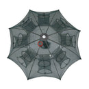 Portable Foldable 8 Sides 16 Holes Automatic Fishing Net Landing Net Trap C