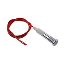 12V 6mm LED Indicator Singal Light Bulb with Wrie for Car Truck Boat White