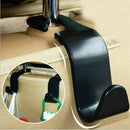 Car Seat Back Hooks Vehicle Hidden Headrest Hanger For Handbag Shopping Bag E3B8